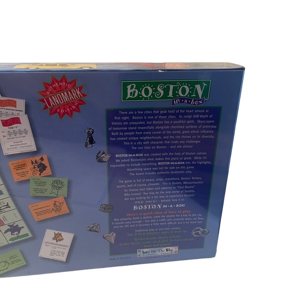 Boston in a Box by Late for the Sky NEW IN BOX - Picture 4 of 5